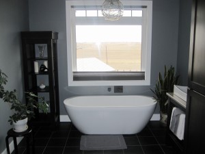 Picture Window with Transom
